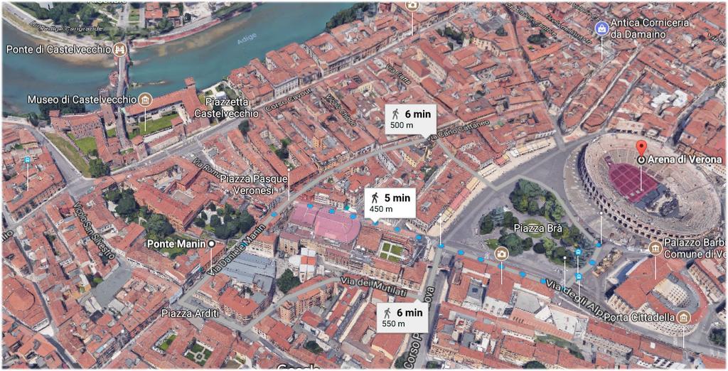 B&B Ponte Manin Verona Exteriér fotografie